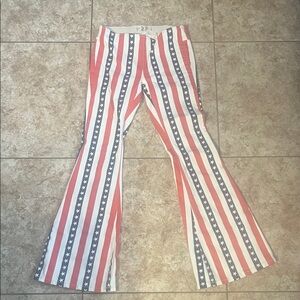 Free People American flag pants